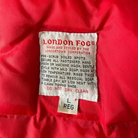 Retro VINTAGE London Fog ski jacket - Picture 6 of 8